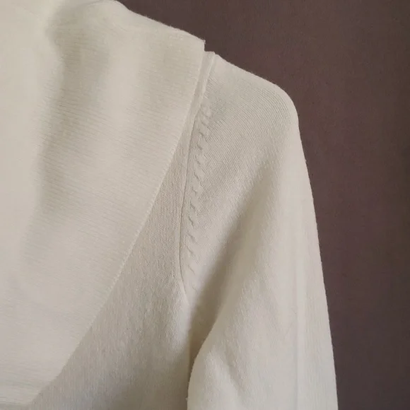 French Connection white cowl neck sweater size small - Picture 3 of 5